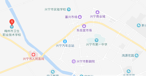 广东省梅州市卫生职业技术学校地址在哪里