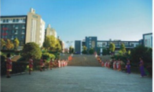 云南城市建设职业学院校园行道
