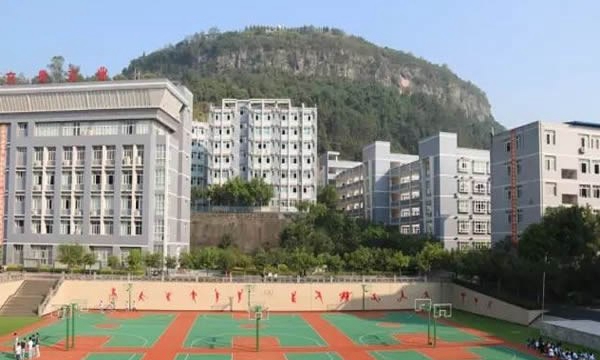 重庆云阳职业教育中心篮球场