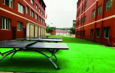 贵阳电子职业学校一角